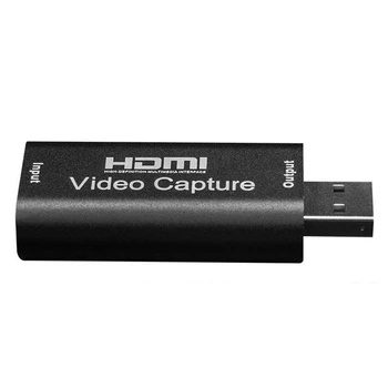 4K Vaizdo įrašymo Kortelė, Laidas HDMI, USB USB2.0 Garso ir Vaizdo Įrašymo Transliacijos PS4 X BOX Telefono Žaidimas, DVD vaizdo Kamera