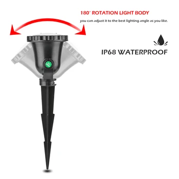 4Pcs IP68 RGB LED Povandeninis Prožektorius Projektoriaus Lempa Neperšlampamas Nuotolinio Valdymo 4 Šviesos Režimai Sodo Kraštovaizdžio