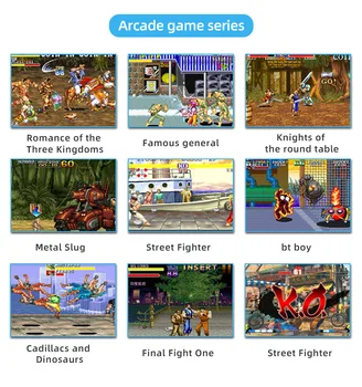 5.1 colių Ekrano Nešiojamą Žaidimų Konsolę Arcade Tetris Contra Bakas Retro Bomberman Built-in 3000 Klasikiniai Žaidimai