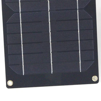 5V 1A USB Išėjimas Saulės Įkroviklis Lauko Pelninga Saulės Elementų Saulės Skydelio, Kroviklis telefonas 6W Mono Saulės Elementų