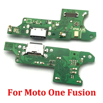 5vnt, USB Įkrovimo lizdas Dock Jungties Kištuką Valdybos Motorola Moto G8 / G8 Play / G8 Plius / G8 Galia Lite / Vienas Fusion
