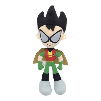 5vnt/ot Filmą Teen Titans Eiti Pliušiniai Žaislai Lėlės 25cm Robin Cyborg Starfire Varnas Žvėris Berniukas Minkšti Minkšti Pliušiniai Žaislai Vaikams Dovanos