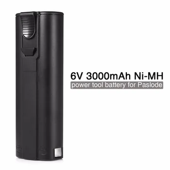6 V 3.0 Ah Ni-MH įrankio baterija Paslode 404717,B20544E,BCPAS-404717,IM350A,IM200F18,IM350CT,IM65A, F16,PS604