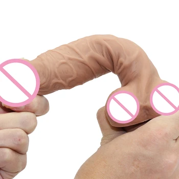 7in Realistiškas Penis Super didelis Didelis Dildo su siurbtuko Sekso Žaislai, Moters Sekso Produktai Moterų Masturbacija Gaidys