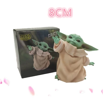 8CM/31CM Star Wars Yoda Kūdikių Veiksmų Skaičius, Žaislai Karšto Anime Kūdikių Yoda Pav Žaislų Meistras Yoda Figuras Lėlės Žaislas Dovanos Vaikams