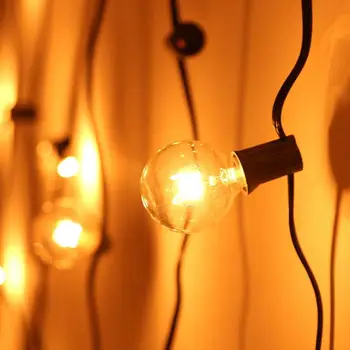 8m 25 LED Stygos Šviesos Girlianda Kamuolius Lauko Vandeniui Pasaulyje Lemputė Atostogų Apšvietimo Vestuves Apdailos Pasakų Žibintai