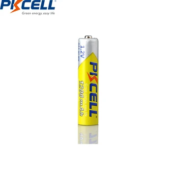 8pcs PKCELL AAA baterija 1200mAh +8PC AA 2000mah 1.2 V NIMH AA/AAA tipo akumuliatoriai+4pcs Baterijų Laikiklis Atveju
