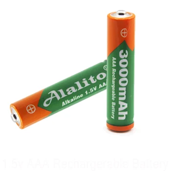 AAA Baterija 3000mah 1,5 V Alkaline AAA tipo akumuliatorius, skirtas Nuotolinio Valdymo Žaislas lightHigh talpa Batery