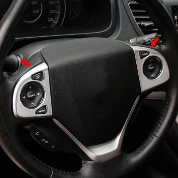 ABS Matinis Honda CRV CR-V Priedai 2012 m. 2013 m. M. m. 2016 Vairas Padengti Apdaila Blizga lipdukas Apdaila 2VNT