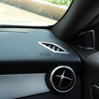 ABS prietaisų Skydelio Oro Kondicionavimo Angos Rėmo Apdaila Padengti Apdaila Mercedes Benz GLA X156 CLA C117 Klasės W176 2013-2017