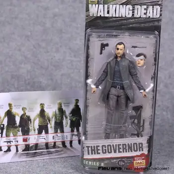 AMC TV Serialas The Walking Dead Abraomas Ford Bungee Walker Rick spausdintuvai priežiūra Gubernatorius Michonne PVC Veiksmų Skaičius, Modelis Žaislas 7 Stilius