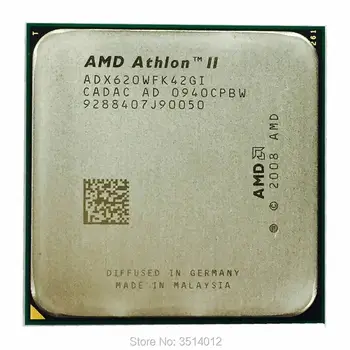 AMD Athlon II X4 620 2.6 GHz Quad-Core CPU Procesorius ADX620WFK42GI Socket AM3