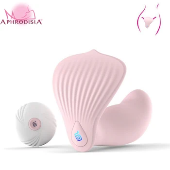 APHRODISIA Silikono Belaidžio Nuotolinio Valdymo Vibratorius, USB Įkrauti Vibruojantis Dildo Kelnaitės Erotika Sekso Žaislas, skirtas Moters Masturbacija
