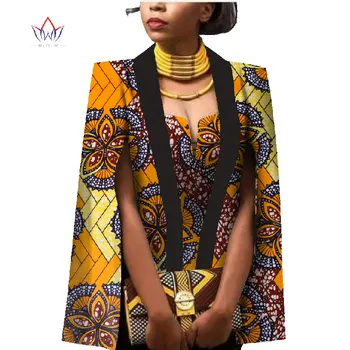 Afrikos Moterims, Drabužiai Visiškai Rankovės Žaliojo Kailis Suknelė Tiktų Afrikos Viršūnių 2 dalių Komplektas Šalis Suknelės Žiemos Dress Moterų Drabužiai WY552