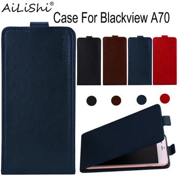 AiLiShi Atveju Blackview A70 Prabanga Apversti PU Oda Atveju A70 Blackview Išskirtinės Telefono Apsauginis Dangtelis Oda+Stebėjimą