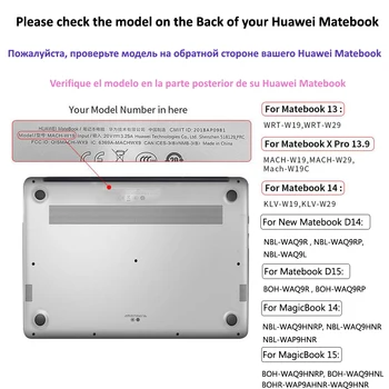 Aliejaus Tapybai Serijos Žavinga PVC Padengti Apsaugoti Huawei Matebook D 14 D15 2020 Garbę MagicBook 14 15 Mate 13 14 XPro