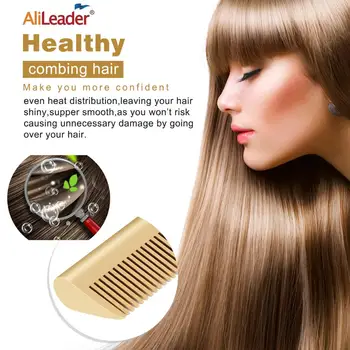 Alileader Plaukų Ištiesinimo Priemonės Moterims Karšto Šildymo Šukos Garbanotais Plaukais Ir Tiesinti Plaukų Kokybės Plaukų Paspauskite Geležies Šukos
