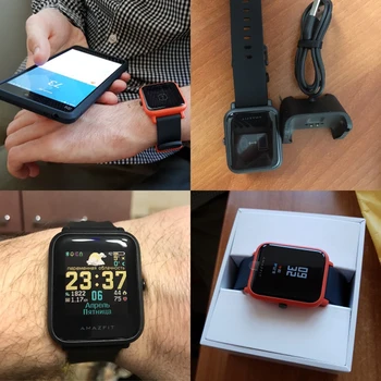 Amazfit Pvp GPS Xiaomi Amazfit Pvp Smart Žiūrėti Huami Miband Tempas Gloness Smartwatch Širdies ritmo Telefono MI8 IOS Laivų, iš RU