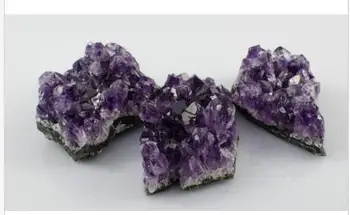 Ametistas Druzy Grupių Kristalų Urugvajus Klasės AA Druze Mineralinių Pavyzdys 4-6cm