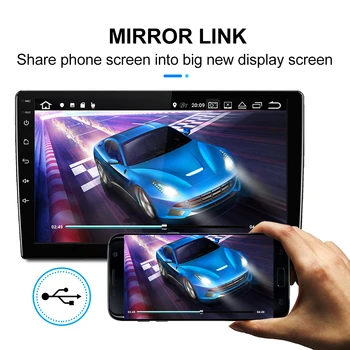 Android 10.0 Automobilio Radijo Multimedia Player 