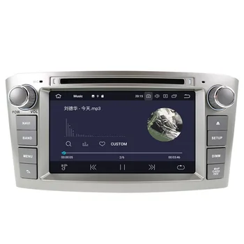 Android 10.0 PX6 DSP Toyota Avensis 2002-2008 Automobilio Multimedijos Grotuvas Stereo Radijo DVD atnaujinti GPS Navigacija, Head unit-2 din