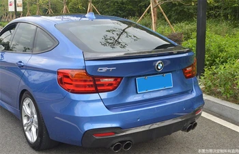 Anglies Pluošto Spoileris BMW 3 Serijos GT F34 320 328 335-2019 Aukštos Kokybės Galinio Sparno Spoileriai Auto Priedai