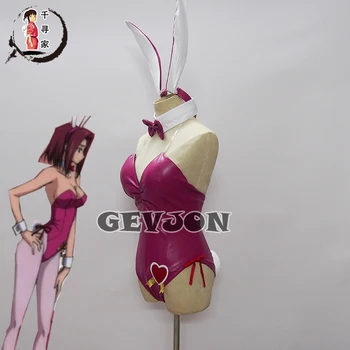 Anime Code Geass Kallen Stadtfeld Cosplay Kostiumai, Seksualus Raudonas Bunny Mergina Jumpsuit/Bikini Unisex Vaidmuo Žaisti Drabužių High-End Užsakymą