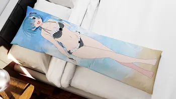 Anime Dakimakura Re:Zero Rem Ram Emilija 2Way 160cm x 50cm Seksualus Japonų Manga Kūno Apkabinti Pagalvę Atveju Waifu Dovana OTAKU