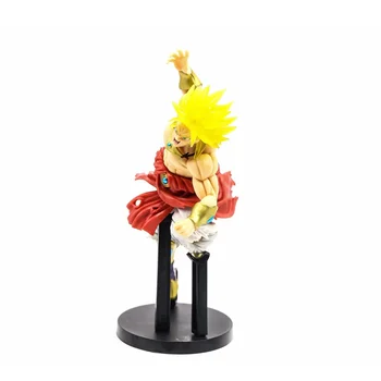 Anime Duomenys Dragon Ball Z: Broly Super Saiyan 2 PVC Veiksmo Figūrėlė Žaislai Broly Modelis 19cm Surinkimo DBZ Figma Lėlės Brinquedos
