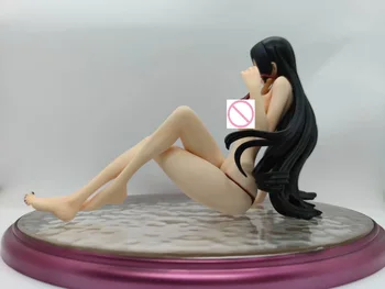 Anime Seksualių Merginų Vienas Gabalas Septynių Warlords Jūros Boa Hancock maudymosi kostiumėlį Sėdi Ver. PVC Veiksmų Skaičius, Modelis Žaislai Brinquedos