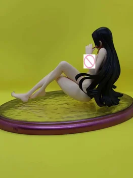 Anime Seksualių Merginų Vienas Gabalas Septynių Warlords Jūros Boa Hancock maudymosi kostiumėlį Sėdi Ver. PVC Veiksmų Skaičius, Modelis Žaislai Brinquedos