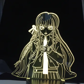 Anime Waifu 3d Lempos Taiga Aisaka Toradora Led Nakties Šviesos Toradora Taiga Aisaka, Miegamojo Dekoro Dovana-Spalvinga naktinė lempa