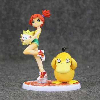 Anime ball Filmą Pav Rūkas Psyduck Togepi Modelis Žaislas 12cm PVC Lėlės Rinkti