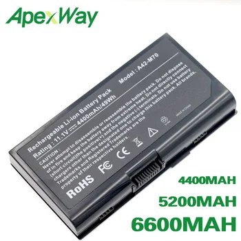 ApexWay 6 ląstelių Baterija ASUS F70 F70S F70SL G71 G71G G71GX G71V G71VG G72 G72G G72GX G72V A32-F70 A32-M70 L0690LC L082036