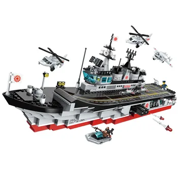 Apšviesti Pastato Blokas Karinių Kovinių Jūrų Pajėgų Apache Raid 3 Skaičiai 642pcs Švietimo Plytų Rinkiniai Žaislas Berniukui Dovana
