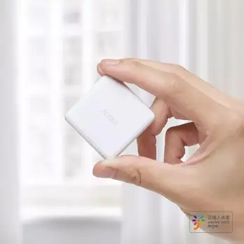 Aqara Magic Cube Valdytojas Zigbee Versija kontroliuoja Šešių Ieškinių Dėl Protingo Namo Prietaiso Darbą Su Smart Home App