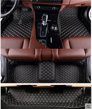 Aukštos kokybės! Custom specialių automobilių grindų kilimėliai Mazda CX-8 7 6 sėdimos vietos 2021-2018 vandeniui automobilių kilimų CX8 2020 m Nemokamas pristatymas