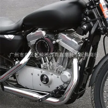 Aukščiausios kokybės originalus moto oras švarus cafe racer motociklo oro cleaner harley Sportster XL883 1200 Sportster oro filtras