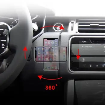 Automobilinis Telefono Laikiklis 360 Laipsnių Mobiliojo Telefono Laikiklis Stovėti Automobilių Magnetinio GPS Mount Support Išmaniojo telefono 