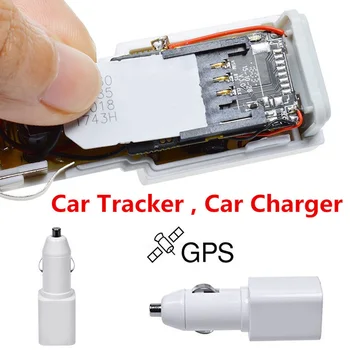 Automobilinį Įkroviklį, GPS Tracker SMS Padėties nustatymo Automobilių GPS Tracker Universalios Kovos Vagystės GSM GPRS GPS Tracker