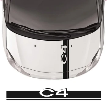 Automobilio Lipdukas, Skirtas Citroen C4 KAKTUSAS Picasso Aircross Spacetourer Coupe 1.6 T LEP 1.6 L ir 2.0 L Automobilių Reikmenys Kapoto Dangčio Vinilo Lipdukai