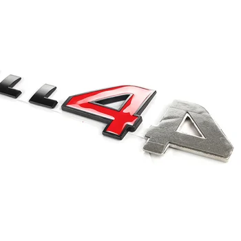 Automobilių 3D Laiškas Visi 4 Logo Emblema Ženklelio Lipdukai Automobilio Kėbulo Apdailos Lipdukai, Mini Cooper S JCW Vienas Reikmenys, Automobilių Stilius