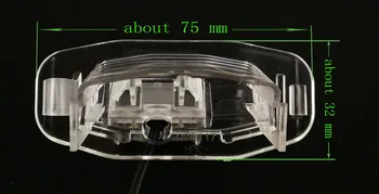 Automobilių CCD 4 LED Naktinio Matymo Vandeniui Atvirkštinio Atsarginės automobilių Stovėjimo aikštelė Galinis Monitorius Galinio vaizdo Kamera, Great Wall, Voleex C30