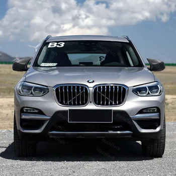 Automobilių Dažytos Aukštos Kokybės Blizgaus Juodo galinio vaizdo Veidrodis Padengti Kepurės M Stiliaus BMW F26 X4 m. m. 2016 M. 2017 m. 2018 m Pakeitimo