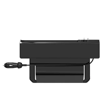 Automobilių Organizatorius Su Įkroviklio Kabelį Automobilio Sėdynės Skirtumas Laikymo Dėžutė Su Kabeliu IOS/Android/C Tipo Dual USB Auto Sukrovimas Valymas
