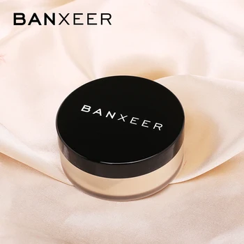 BANXEER Sklandžiai biri pudra Makiažo Skaidrios Apdailos Alyvos Kontrolės Vandeniui Veido baigtumėte Su Kosmetikos Sluoksniuotos