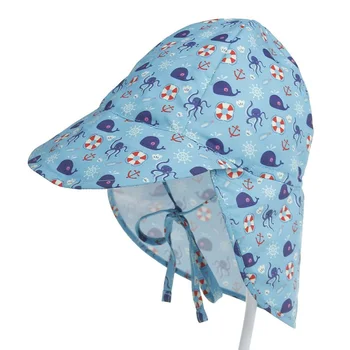 Baby Sun Skrybėlę Spausdinimo Saulės Kepurė Berniukams, Mergaitėms, Greitai Sausas Ir Orui Saulės Bžūp UV Apsaugos Vaikų Vasaros Skrybėlės Kepurės