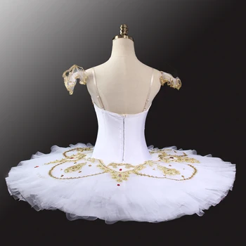 Balto Aukso Klasikinio Baleto Mdc Profesionali Kostiumų Tutu Suaugusiųjų Konkurencijos Baleto Tutus Kostiumai SD0036
