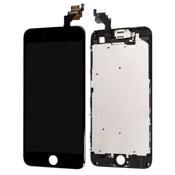 Bandymo LCD Ekranas iPhone 6 Plus LCD Ekranas Jutiklinis Ekranas skaitmeninis keitiklis Visiškai Asamblėja + Priekinė Kamera + grūdintas stiklas + Įrankiai