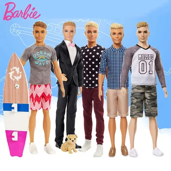 Barbie Originalo Lėlės Ken Barbie Vaikinas Lėlės Jaunikis Princas Kenas Mados Stilius Berniukas Žaislas Gimtadienio Dovana Bonecas Vaikas Boneca Pav.